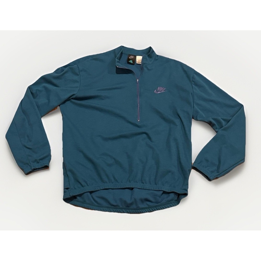 Vintage Nike ACG Cycling Jacket Sweater Fleece Running Trail Large Rare 90s